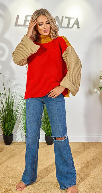 Свитер крупной вязки (42-48) Киев - изображение 2