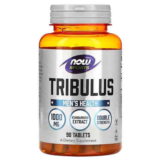 Трибулус NOW Sports, Tribulus, 1,000 mg, 90 Tablets Луцьк