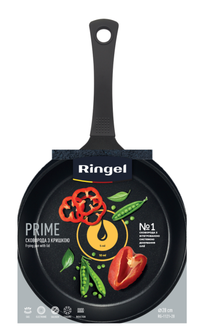 Сковорода Ringel Prime 28 см (6398405) Київ - фото 3