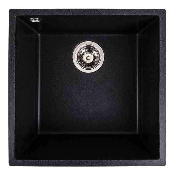 VALESO Гранітна мийка для кухні VALESO 4040 RUBA матовий карбон Киев