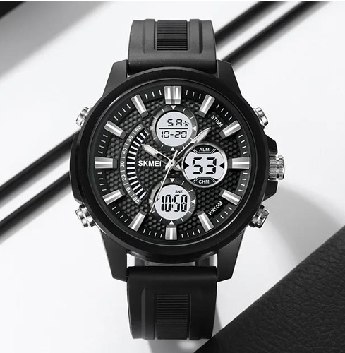 Часы наручные SKMEI 2235BKWT, BLACK-WHITE, 10352 Днепр - изображение 4