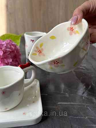 Салатник піала Olens "Рожева квітка" 300 мл кераміка 8030-411 Київ