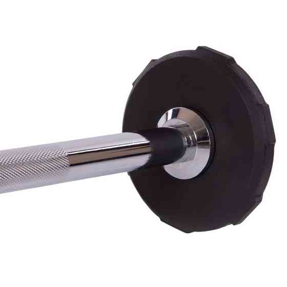 Штанга фіксована пряма поліуретанова LI NUO 3622-5 довжина 106 см 5 кг Київ