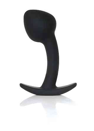 Анальна пробка силіконова Jewellery Curved PLUG- M Sex Aura Київ