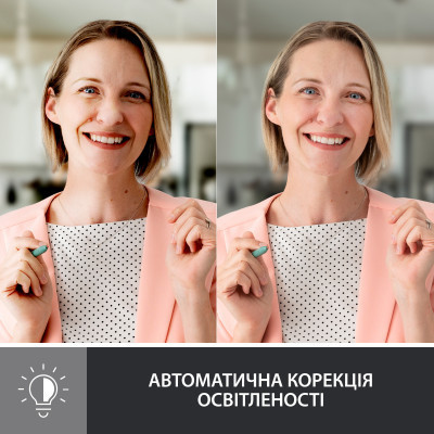 Веб-камера Logitech Brio 500 Off-White (960-001428) Винница - изображение 5