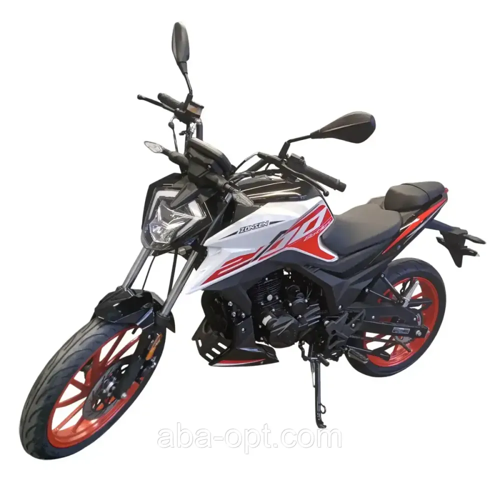 МОТОЦИКЛ ZONSEN BATTLO4 Об'єм 200 см3 шини 17''/17'' 14 к.с. купити в інтернет-магазині дешево Одеса - фото 1