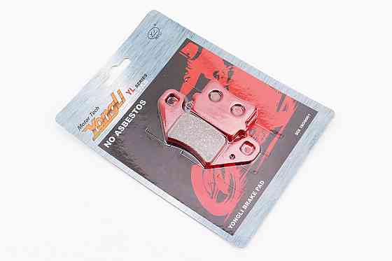 Гальмівні колодки (дискові) ADLY-Interceptor 300 Quad/EXPLORER Ranger 300/PGO-250 Bug/HAMMERHEAD BUGGIES-80T к-кт 2шт червоні Киев