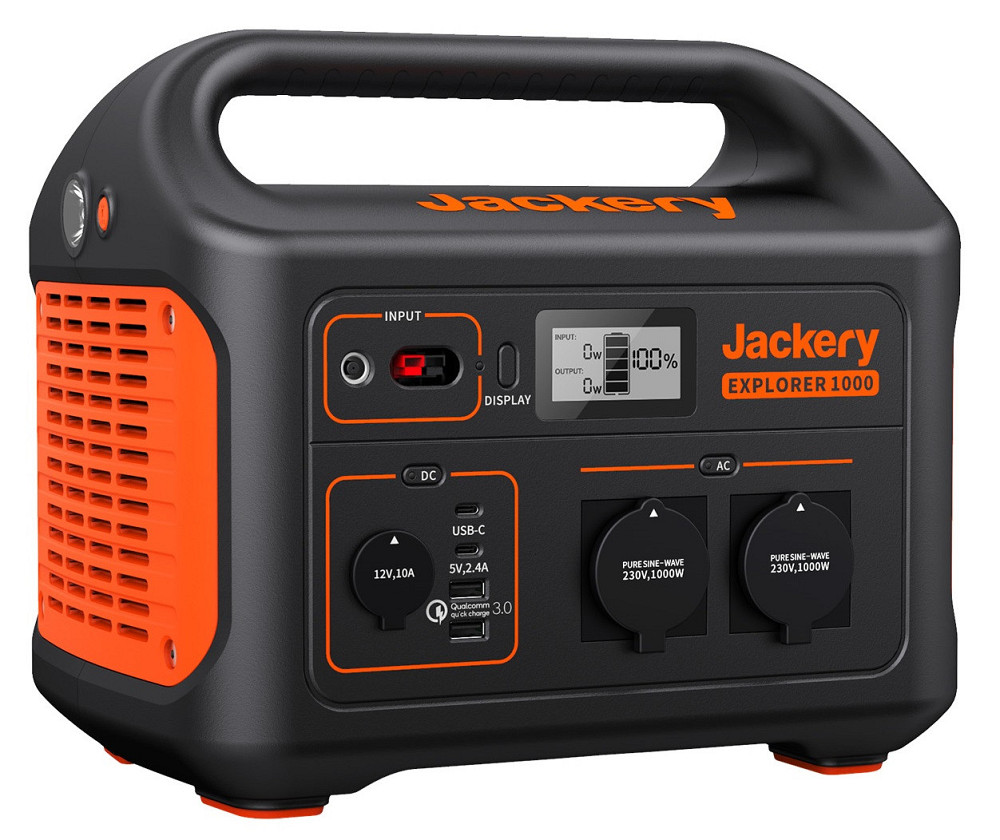 Портативна електростанція 2 розетки / 2 порти Jackery Explorer (1000) 1000 Вт Нововолинськ - фото 2