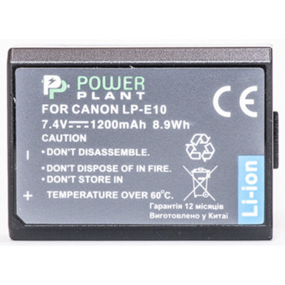 Аккумулятор к фото/видео PowerPlant Canon LP-E10 (DV00DV1304) Винница - изображение 2
