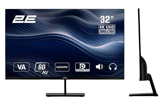 Монітор 2E 31.5" L3224B 2xHDMI, DP, MM, VA, 3840x2160 Київ
