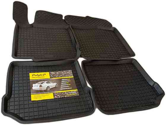 Килимки салону гумові Skoda Octavia (1)97-/Skoda Octavia Tour 00-/VW Golf IV 97,(BIG BOARD), к-т (4шт.) Київ