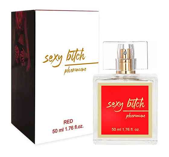Парфюмерная вода с феромонами для женщин SEXY BITCH RED Pheromone, 50 ml Sex Aura Киев