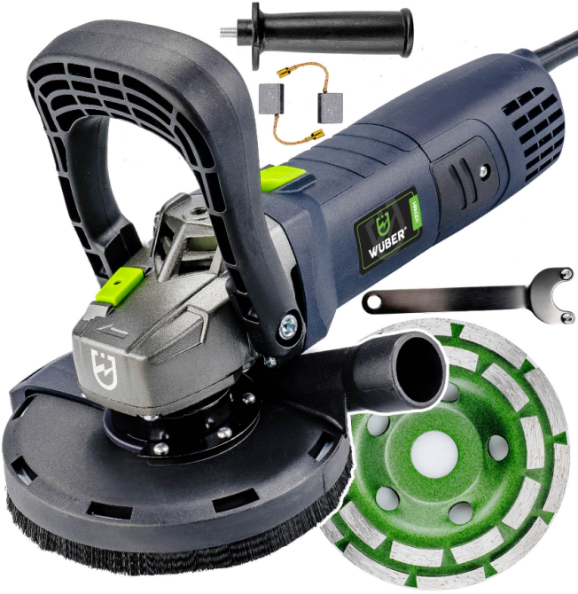Шлифовальная машина для бетона 1400Вт Wuber (Польша) Киев - изображение 1