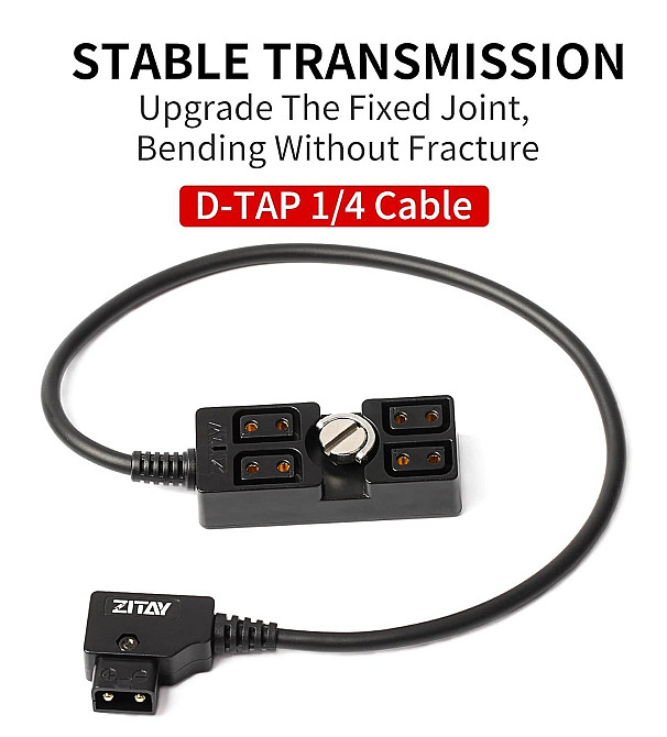 D-Tap розгалужувач для камери 16.8v ZITAY ZD-4 Луцьк - фото 2