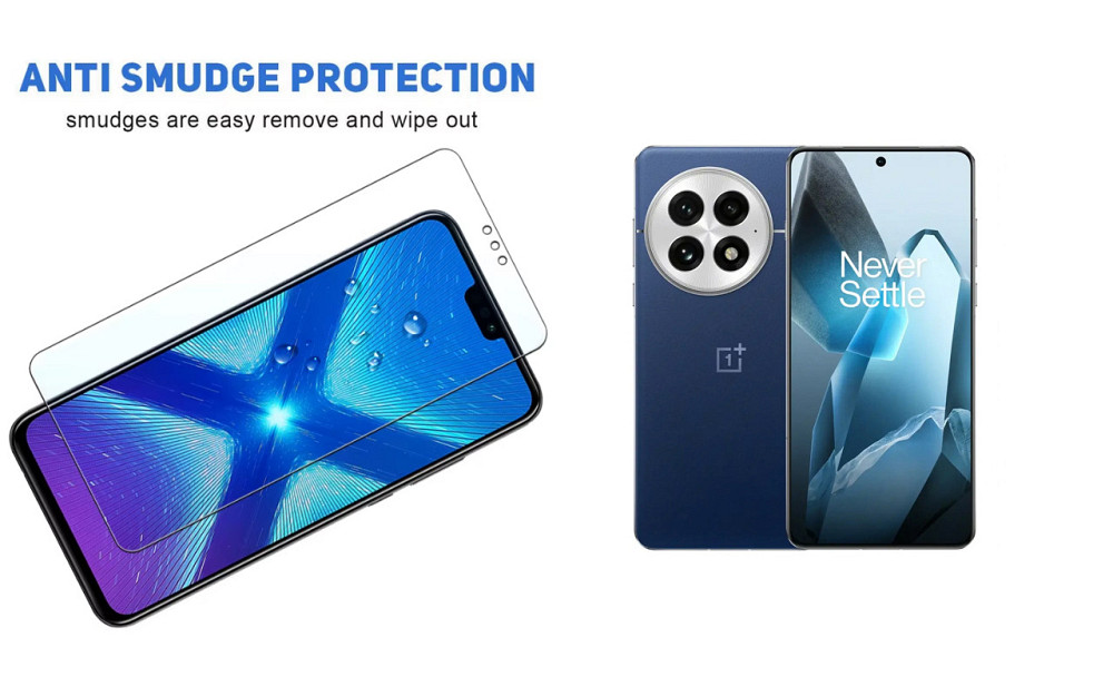 Защитное стекло NeoGlass для OnePlus 13, OnePlus 13R – ультрапрозрачное и устойчивое Киев - изображение 3