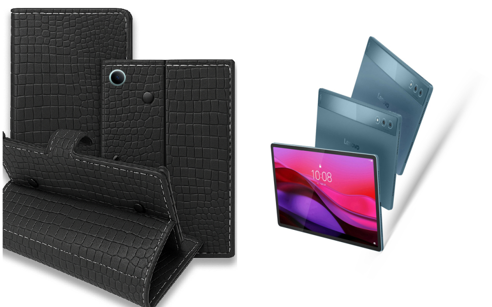 Книга-трансформер для планшета Lenovo Yoga Tab Plus, цвет Black Krokodil Black Киев - изображение 1