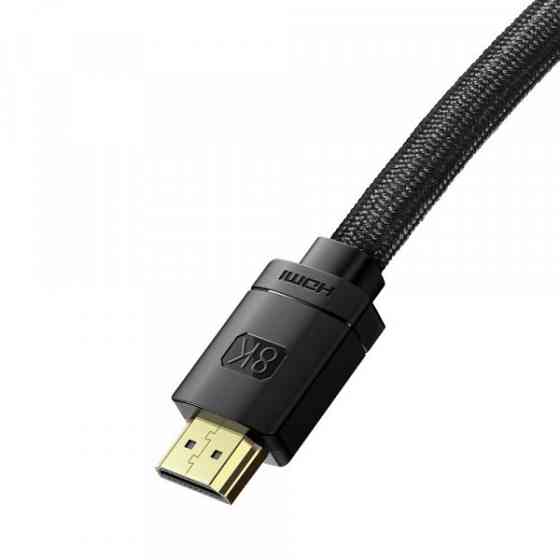 Кабель HDMI M - M, 3m, V2.1 8K, High Definition Series CAKGQ-L01 Baseus Чорний (CAKGQ-L01) Київ