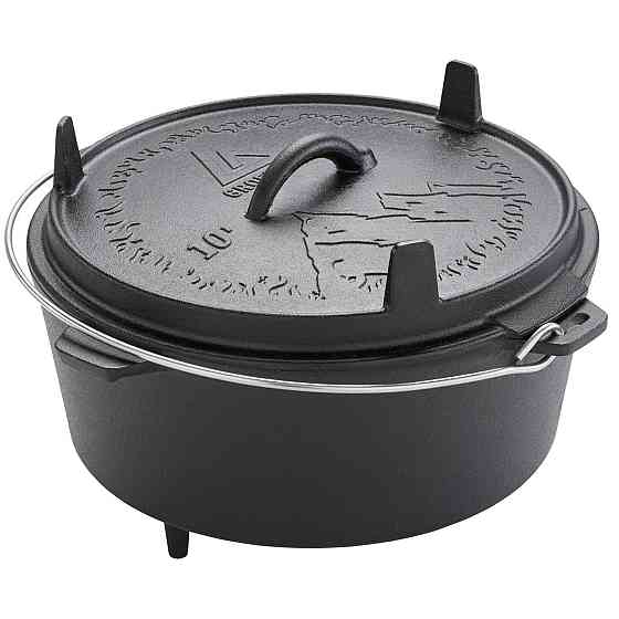 Казан з кришкою Groenberg Askja Pot 33см 10л Black Львів