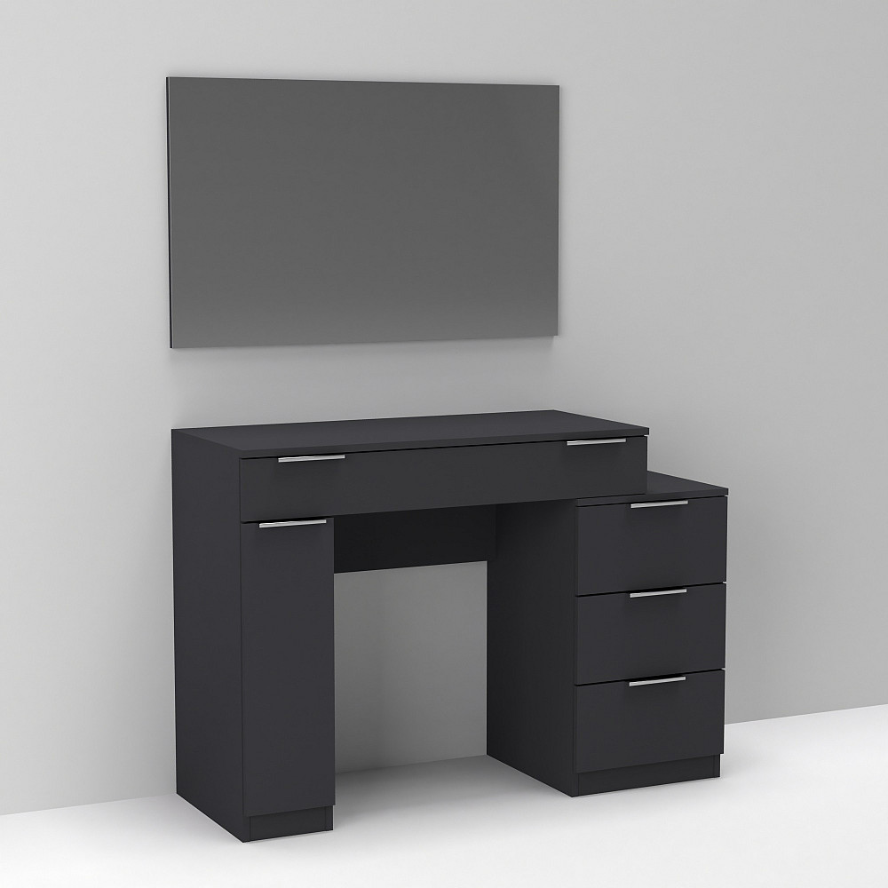 Стіл туалетний Трюмо Крістал, Антрацит, 1200/452/847 Львів - фото 5