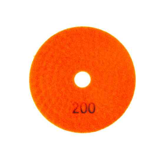 Окружность алмазная шлифовальная, гибкая на липучке 100 мм P200. INTERTOOL BT-0911 Киев