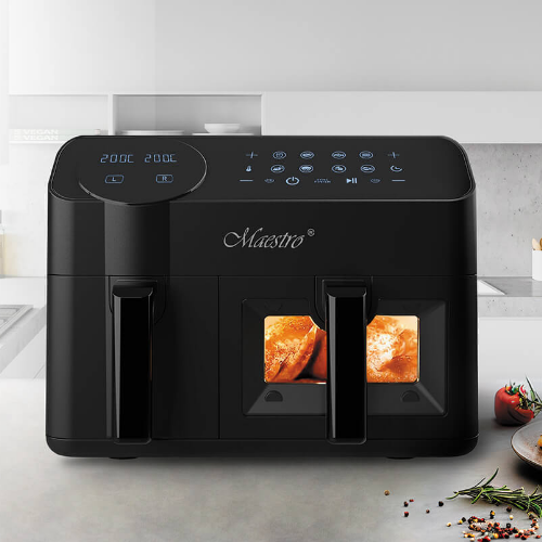 Аерофрітюрниця з двома чашами 3,5л + 6л 2400W MR-760 Маестро Житомир - изображение 5