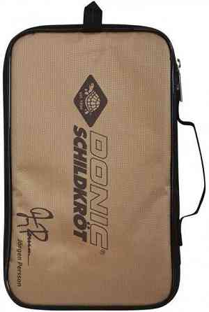 Набор для пинг-понга Donic Persson 500 cork 2-player set (2ракетки+чехол+3мягкая) 788490 Вишнёвое