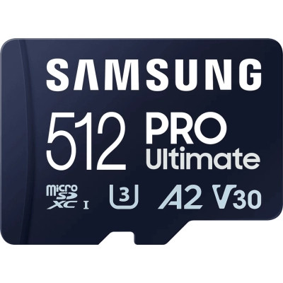 Карта памяти Samsung 512GB microSDXC class 10 UHS-I U3 V30 A2 Pro Ultimate (MB-MY512SA/WW) Винница - изображение 1