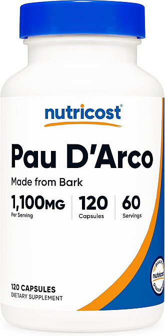 Pau D'Arco, 120 Capsules (550 mg per Capsule) Луцьк - фото 1