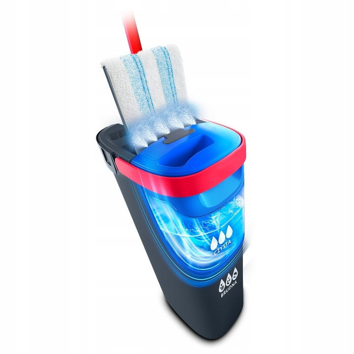 Набір для прибирання швабра з двокамерним відром 2в1 Vileda «H2PrO» (175774) Нововолинськ - фото 2