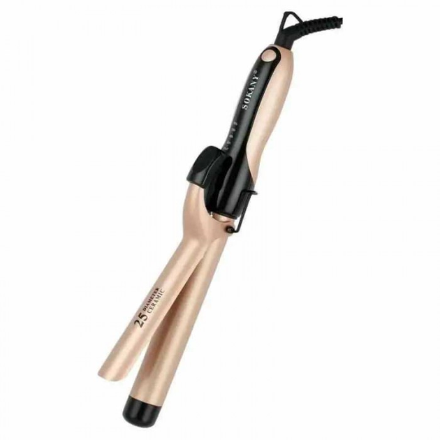 Плойка для волосся CL-666-25, діаметр 25 мм, титаново-хромове покриття, PTC нагрів, шнур 360° Одеса - фото 2