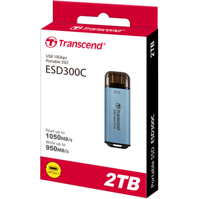 Накопитель SSD USB Type-C 2TB ESD300 Transcend (TS2TESD300C) Винница - изображение 11