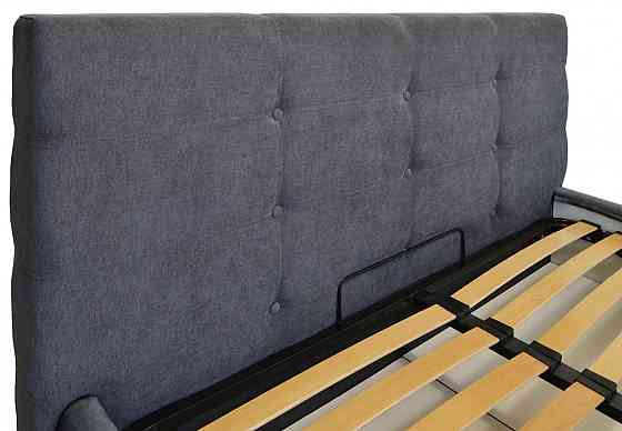 Кровать Двуспальная Manchester Standart 160 х 190 см Мисти Dark Grey A1 Темно-серый Днепр