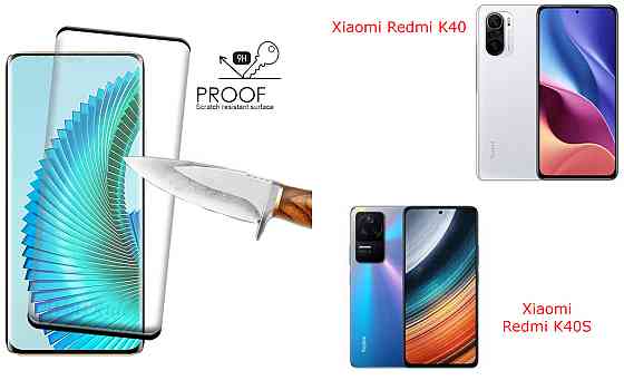 Защитное стекло HyperGlass Pro для Xiaomi Redmi K40, Redmi K40S – максимальная чувствительность и защита Киев