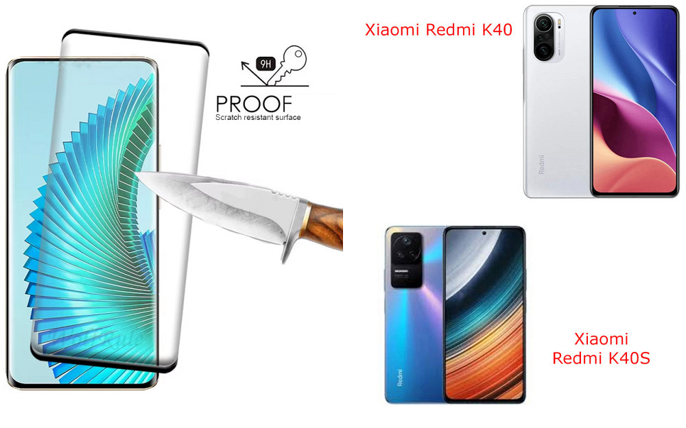 Защитное стекло HyperGlass Pro для Xiaomi Redmi K40, Redmi K40S – максимальная чувствительность и защита Киев - изображение 1