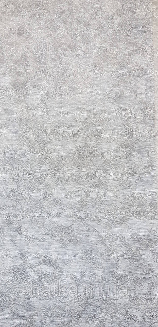 Обои виниловые на флизелине DU&KA Majestic1.06х10 под венецианскую штукатурку структурные серые серебро Киев - изображение 1