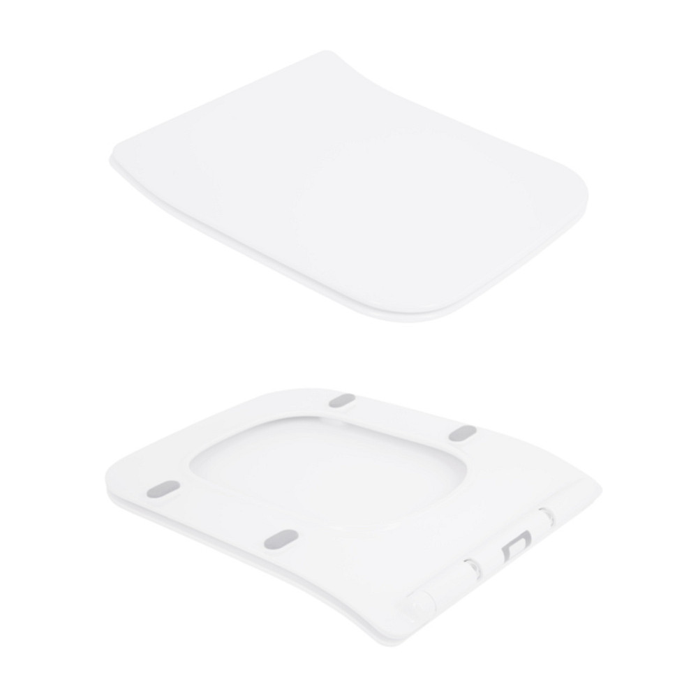 Унітаз підвісний Qtap Crow безобідковий із сидінням Soft-close QT05335170W Київ - фото 8