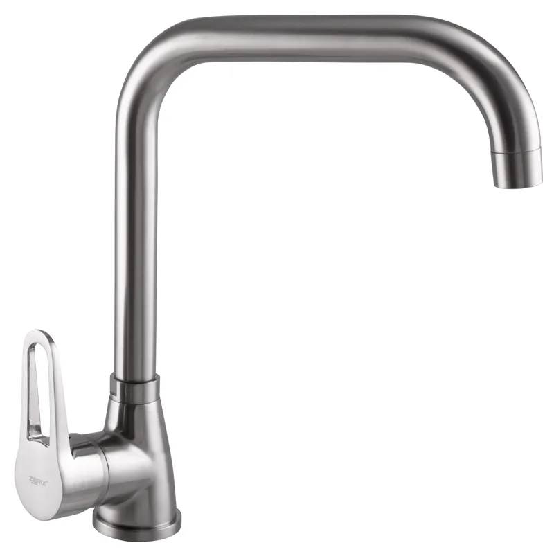 Сучасний кухонний змішувач Zerix SOP7 045 з комфортним керуванням ZX2652 Харків - фото 1