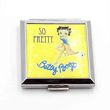 Дзеркало кишенькове "B.Boop", жовте Рівне