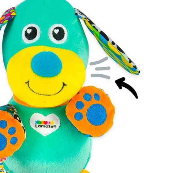 Мягкая игрушка-подвеска Lamaze Собачка со звуком (L27023) Харьков