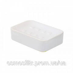 Мильниця Б'янко кераміка біла, 12х8х3 см Київ - фото 1