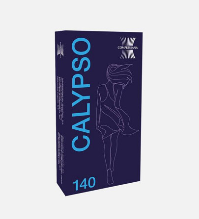 Панчохи підтримуючі COMPRESSANA CALYPSO 9017 колір перлина 140 ден Дніпро - фото 10