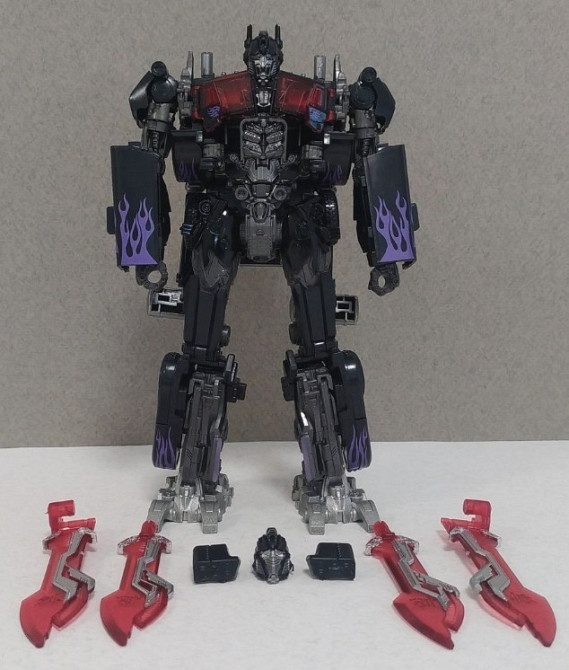 Робот Трансформер НЕМЕЗИС ПРАЙМ 18 см Чорний OPTIMUS PRIME Київ - фото 7