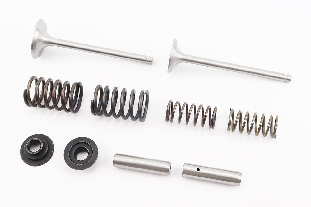 Клапан впускний (h-120; D-42; d-7,95), випускний (h-120; D-36; d-7,95) + клапанний механізм к-кт R195NM Киев - изображение 1