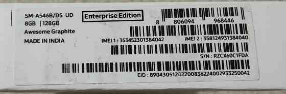 Смартфон Samsung Galaxy A54 5G 8/128Gb Awesome Graphite Киев