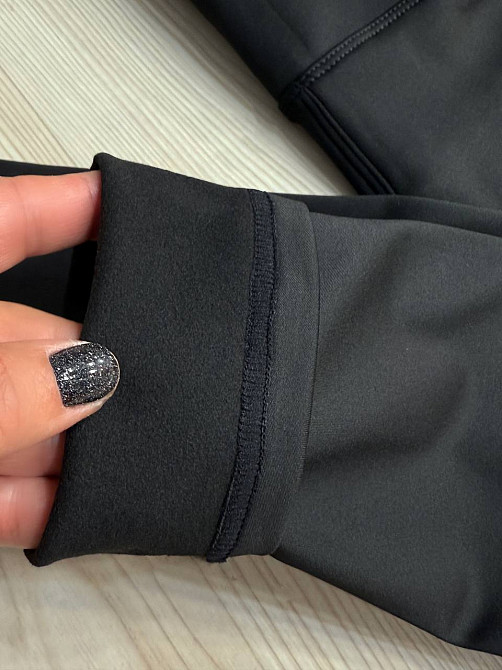 Лосини жіночі Kenalin 9636 утеплені дайвінг широкий пояс чорні, чорний, XL Київ - фото 14