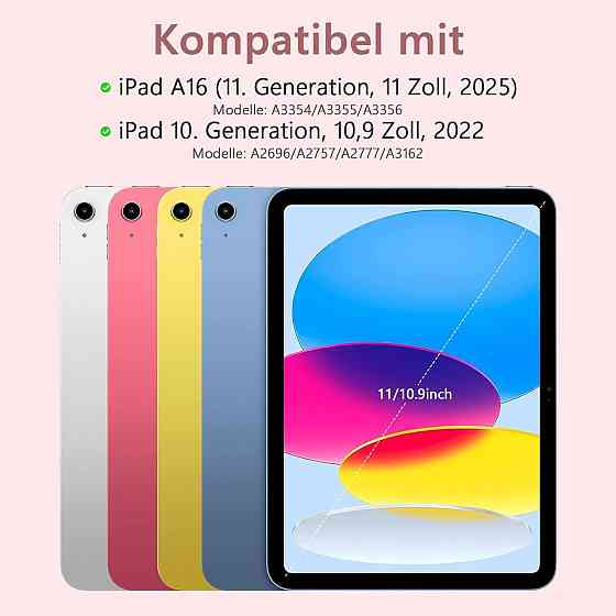 Чехол клавиатура для iPad A16 2025/ iPad 10-го поколения (2022) A2696 / A2757 / A2777 Днепр
