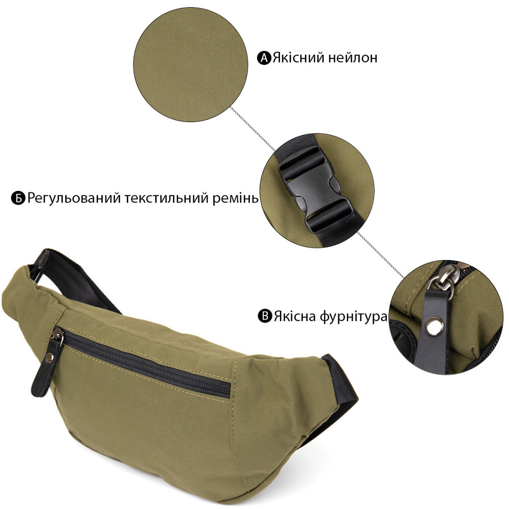 Бананка нейлон Зеленая (Vintage) Киев - изображение 8