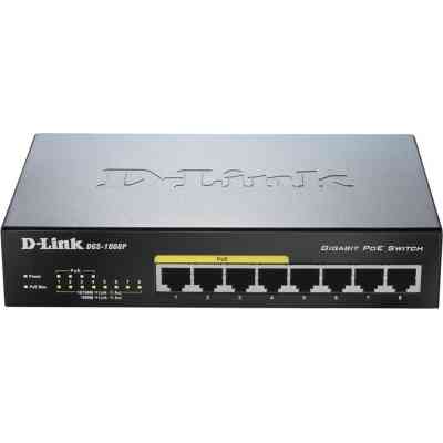 Комутатор мережевий D-Link DGS-1008P Вінниця
