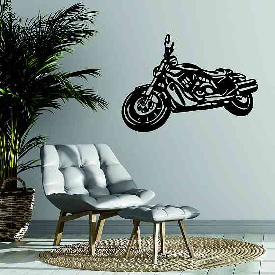 Декоративне настінне Панно «Мотоцикл» Декор на стіну Київ