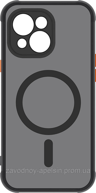 Iphone 14 чохол матовий Frame Case (MagSafe) Одеса - фото 1